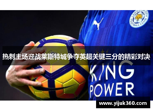 热刺主场迎战莱斯特城争夺英超关键三分的精彩对决